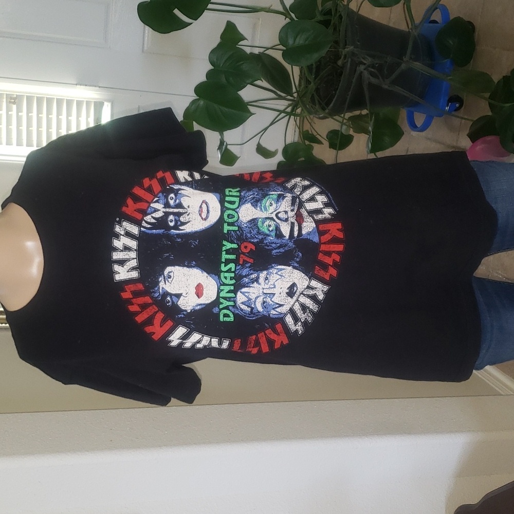 Kiss s dynasty tour 1979 concert tee unisex